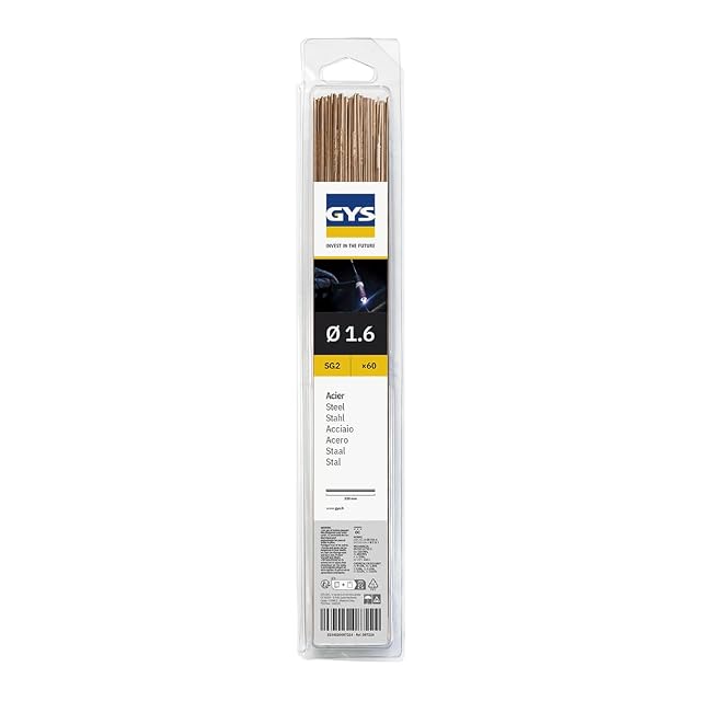 GYS WIG-Schweißstäbe Stahl Ø 1,6 × 330 mm, Produktfoto