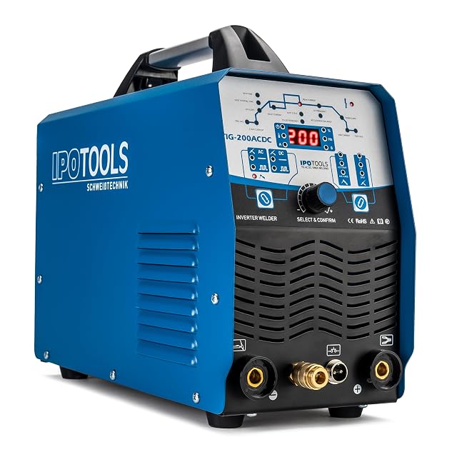 IPOTOOLS TIG-200ACDC AC/DC-WIG-Schweißgerät, Produktfoto